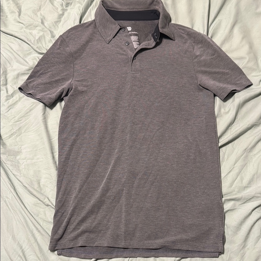 All in Motion Charcoal Polo Shirt